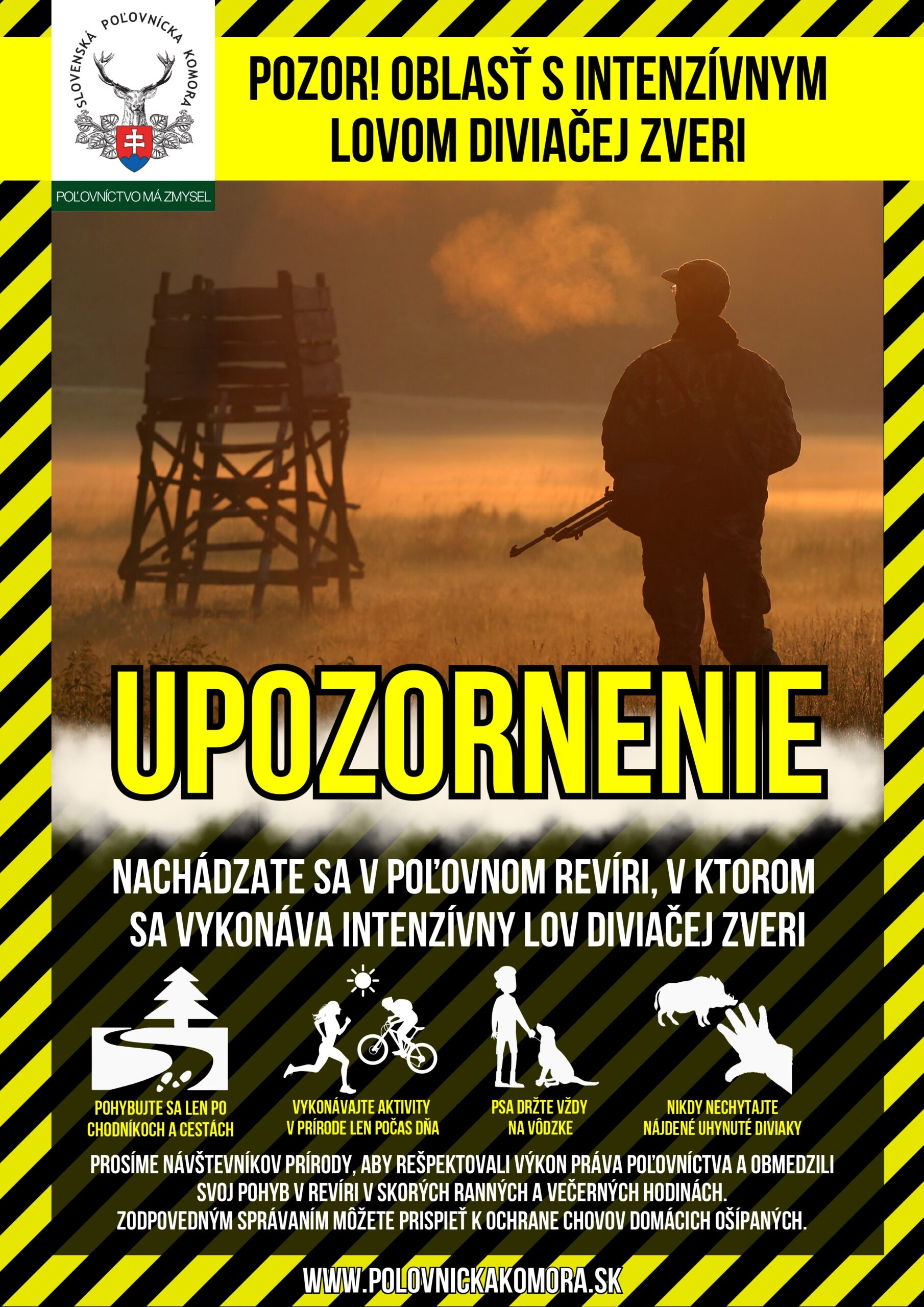 Oblasť s intenzívnym lovom diviačej zveri