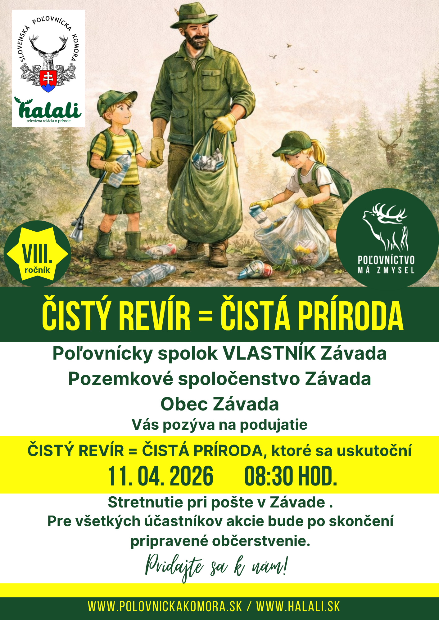 Čistý revír, čistá príroda