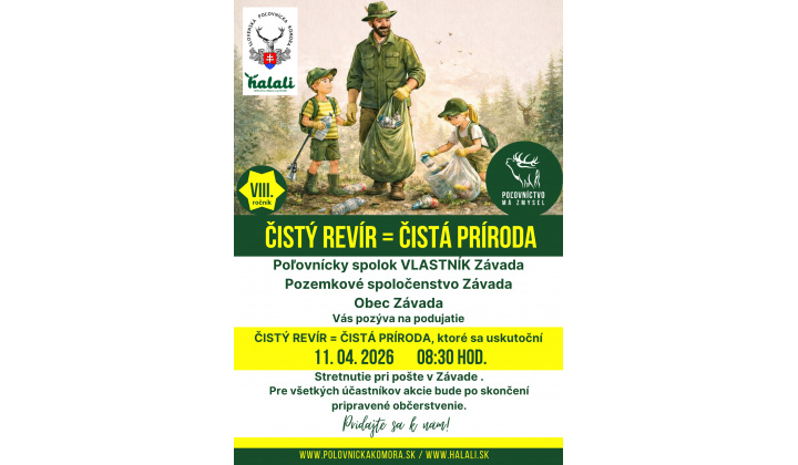 Pozvánka : Čistý revír = čistá príroda