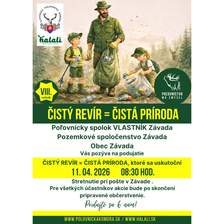 Pozvánka : Čistý revír = čistá príroda