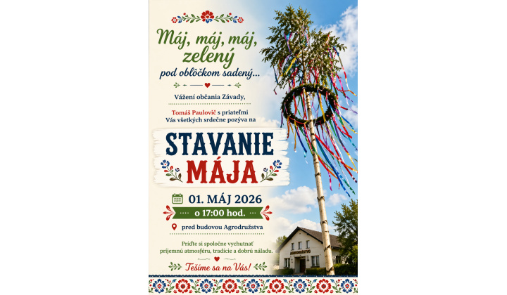 Stavanie Mája 